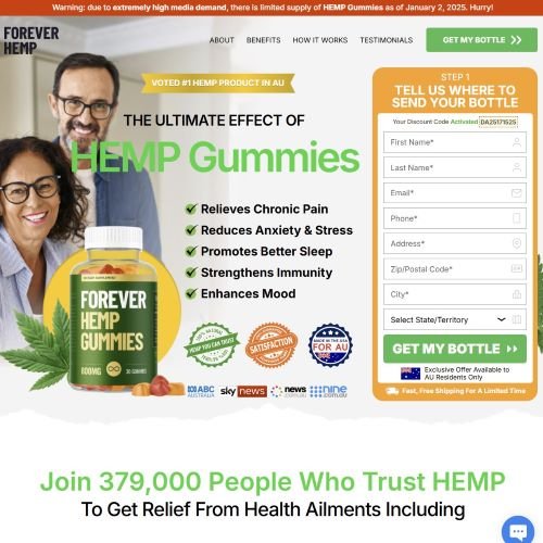 Forever Hemp Gummies Australia